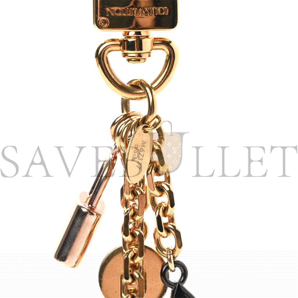 l**is V*t*n bag charm kaleido v gold m67377